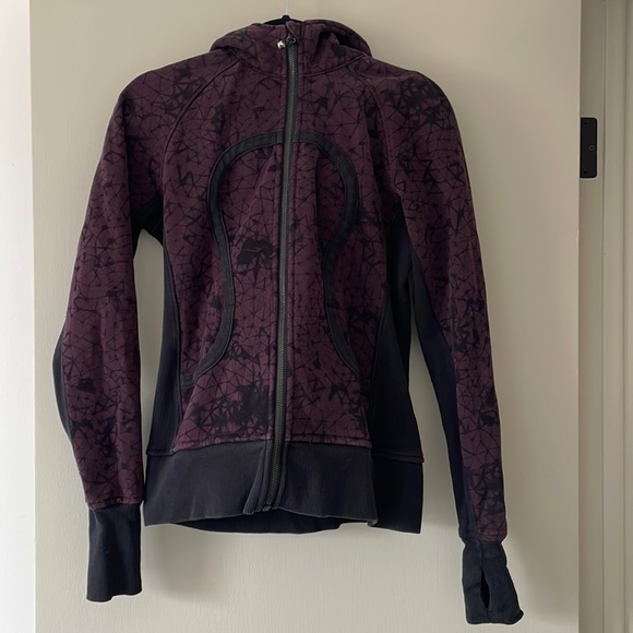 Deep Purple Lululemon Zip-Up Hoodie - Picture 1 of 5